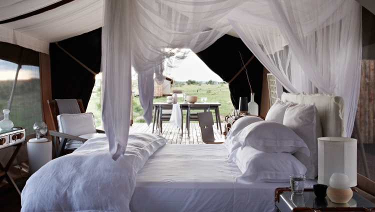 Singita Mara River Tented Camp - Gästezelt